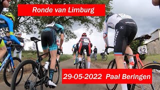 Wegwedstrijd Paal Beringen  3e etappe Ronde Van Limburg  Aspiranten 14 jaar  29 05 2022 [upl. by Akselaw]