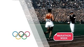 Incredible Finish To The Marathon  London 1948 Olympics [upl. by Kwasi]