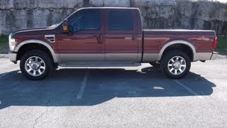 2008 FORD F250 SUPERDUTY KINGRANCH CREWCAB 4X4 64 CERTIFIED AT FORD OF MURFREESBORO 8884391265 [upl. by Kingsbury869]