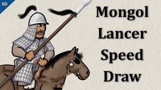 Mongol Lancer Speed Draw [upl. by Gibby181]