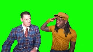 John Cena saying quotIve been known to wildquot meme  Kai Cenat Livestream  Green Screen [upl. by Alvinia]