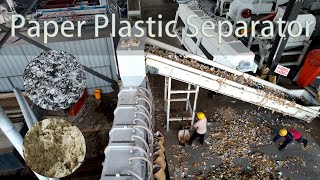 Paper Plastic Separator  Milk Carton Recycling Machine [upl. by Colton]