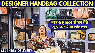 Luxury handbag collection Ladies Purse amp Handbags Wholesale Market in delhi amp Bags handbags purse [upl. by Attolrahc]