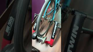 Btwin cycle trainer in action [upl. by Drain]