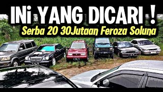 Berburu mobil Bekas Harga Lumayan Miring 20 30 Jutan Mobil Rapi Feroza Soluna Escudo City karkot [upl. by Ahsyad]