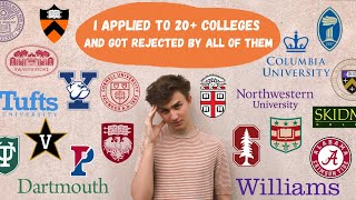 watch me get rejected from every college ivies stanford etc [upl. by Burgener]