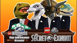 Lego Jurassic World The Indominus Escape amp The Secret Exhibit  Coffin Dance Meme Song Cover [upl. by Trebleda]