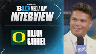 Dillon Gabriel on his decision to transfer to Oregon and the sneaker game  CBS Sports [upl. by Diaz464]