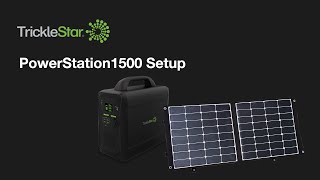 PowerStation1500 Setup [upl. by Ahsuat67]