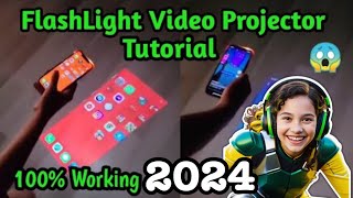 Flashlight Video Projector App for iPhone iPad iOS amp Android  Projector App for Mobile [upl. by Asilef359]