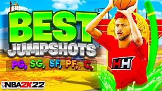 BEST JUMPSHOTS for ALL BUILDS on NBA2K22 CURRENT GEN amp NEXT GEN BEST SETTINGS BADGES  TIPS [upl. by Samled181]