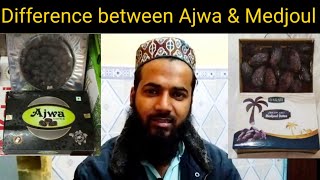 Difference between Ajwa and Medjoul  Ajwa and Medjoul  Wasim Ansari [upl. by Crawley]