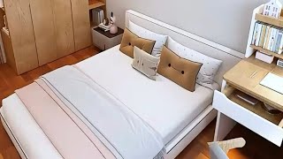 Let’s see how a modern bedroom transformation can make the most of a small space [upl. by Cele]