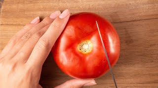 Youve Been Cutting Tomatoes Wrong This Whole Time [upl. by Kristofer592]