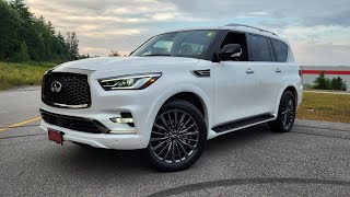 2023 INFINITI QX80  AllMode 4WD® if so equipped [upl. by Atsahs328]