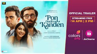 Pon Ondru Kanden  Official Trailer  Ashok Selvan  Vasanth Ravi  Aishwarya Lekshmi  Priya V [upl. by Sass406]