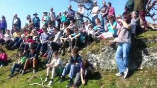 Launch of Lonely Tree book at Llanfyllin [upl. by Arhna]