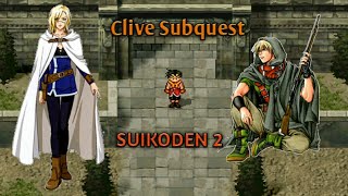 SUIKODEN 2  ALL SCENE CLIVE SUBQUEST  COMPLETE [upl. by Villiers]