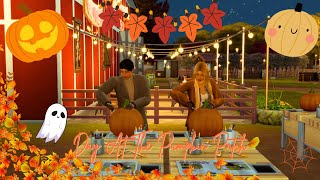 A Day At The Pumpkin Patch  The Sims 4 [upl. by Anitsyrhc]