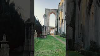 Crowland Abbey Lincolnshire A medieval Benedictine Abbey medieval monastery gothic [upl. by Norean155]