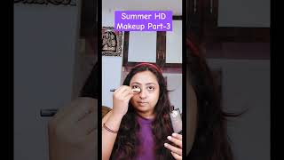 Summer HD long Lasting Makeup Tutorial step by step Part 3 makeup howtomakeup makeupforbeginners [upl. by Egdirdle878]