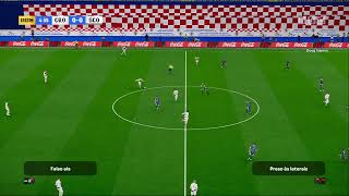 Hrvatska vs Škotska  UEFA Liga nacija  GAMEPLAY PES 2021 [upl. by Emolas]