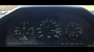 Mercedes W124 300TE 0100 kmh 060 Miles Sprint Oldtimer im Schafspelz [upl. by Atival]