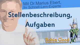 Stellenbeschreibung Aufgaben [upl. by Berners361]