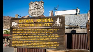 Oatman  Arizona bike week 2024 [upl. by Pacifa468]