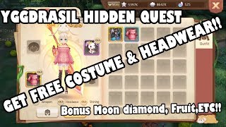 LAPLACE MSEA  YGGDRASIL HIDDEN QUEST LOCATION GET FREE COSTUME AND PERMANENT HEADWEAR PART IV [upl. by Goebel965]