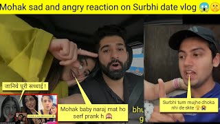 Finally Mohak Narang and Surbhi Rathore together but new boyfriend prank on mohak sad 😢reaction new😱 [upl. by Bedad]