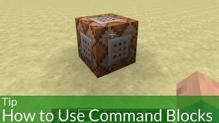 Tip How to Use Command Blocks in Minecraft [upl. by Oramlub]