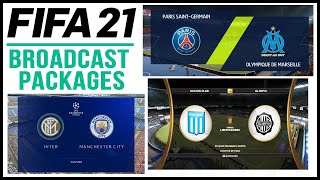 FIFA 21  ALL 13 BROADCAST PACKAGES ft NEW amp MORE [upl. by Burch]