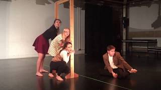 A2 Drama and Theatre Studies  Physical Theatre  quotMetamorphosisquot [upl. by Ahsoik]