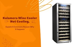 Kalamera Wine Cooler Not Cooling Superb 5 Commons Reason Why It Happens [upl. by Ojyma]