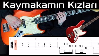 Kaymakamın Kızları Altın Gün  BASS ONLY Bass Cover WITH TABS [upl. by Petracca]