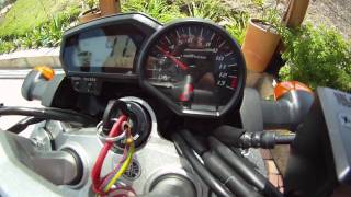 Yamaha FZ1 N Integrated Gear Indicator [upl. by Brunhild]