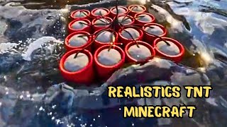 Ultra realistic water vs TNT in Minecraft RTX minecraft realisticminecraft rtx [upl. by Macdonell24]