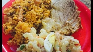 ARROZ CON GANDULES APASTELADORECETA [upl. by Acalia]