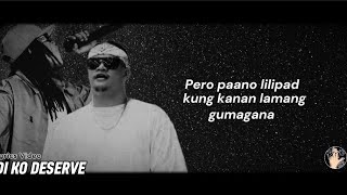 DI KO DESERVE  PILYO GANG  Lyrics Video [upl. by Thomasin]