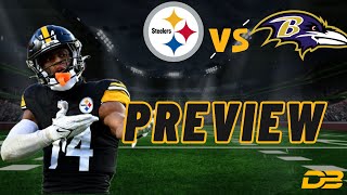 Steelers  Ravens Preview [upl. by Sarat487]