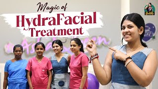 Glow Up with HydraFacial💆‍♀️ hydrafacial  VJ Deepika [upl. by Ahsekin]