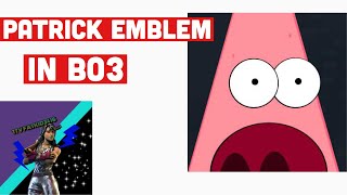 Making Patrick emblem bo3 [upl. by Asilanom]