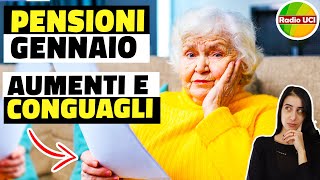 Pensioni Gennaio 2024 PAGAMENTI Aumenti conguagli Cedolino 54 IRPEF [upl. by Meuser]