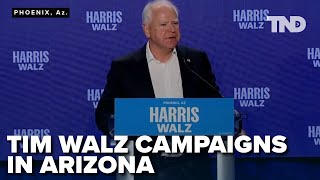 Tim Walz campaigns in Phoenix [upl. by Alleen]