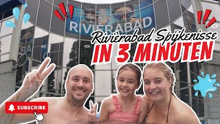 Rivièrabad Spijkenisse in 3 minuten 💦🐬 [upl. by Pelagias]