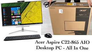 ACER ASPIRE C22865 All In One PC  UNBOXING [upl. by Ellener]