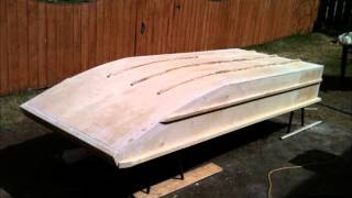 Home made wooden Jon Boat [upl. by Dusty243]