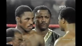 Larry Holmes440 vs Marvis Frazier100 Big Mismatch Mike RjHorne [upl. by Virgie]