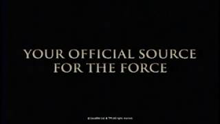 Star Wars early Starwarscom Advertisement From TPM VHS 1999 [upl. by Hammel960]